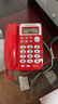 中诺电话机座机固定电话办公家用座机电话R键转接免电池双接口C168红色办公伴侣 实拍图