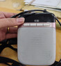 索爱（soaiy）S-518 FM无线小蜜蜂扩音器教师专用U盘TF卡麦克风喇叭导游收音机蓝牙户外音箱音响便携式 油彩白 实拍图