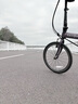 大行（DAHON）折叠自行车20英寸18速男女式公路折叠车KAC083 紫色 实拍图