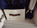 太力裤子内衣收纳盒衣服袜子收纳箱T恤牛仔裤衣柜收纳神器1个装米色 实拍图