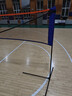 【京东物流】便携标准羽毛球网架室外移动网柱家用简易羽毛球网 6.1m 比赛款含架子+收纳包+球网 实拍图