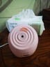 夏新蒸脸仪热喷蒸脸器加湿补水神器纳米喷雾器家用面脸部美容仪补水打开毛孔排毒熏蒸 送女士礼物 尊享款-淡雅粉【负离子制氧大雾气+可加果蔬】 实拍图