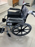 怡辉（YIHUI）轮椅轻便折叠老人专用出行小型年轻人骨折便携式手动医用可自推 实拍图