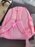 靓宝宝库洛米三到六女孩小学生减负护脊大容量一年级二女童轻便儿童书包 小号粉色(适合1-2年级) 实拍图