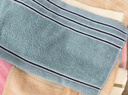 洁丽雅（grace） 4条装 毛巾纯棉洗脸巾四季成人男女吸水不掉毛面巾节日送礼毛巾 彩条缎档（4条装随机色） 4条 80g 吸水纯棉 实拍图