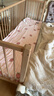 秋莹可升降榉木拼接床实木儿童床婴儿床加宽拼接大床小孩床边床拼接床 三护栏+5cm椰棕床垫(高度可调节) 可升降长200宽60高35【60护栏】 实拍图