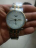 冠琴（GUANQIN）瑞士认证手表男士全自动机械表防水夜光双日历国表商务百搭男表 条钉刻度钢带间白 实拍图
