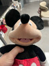 迪士尼（Disney）经典米奇米妮毛绒玩偶玩具大号公仔抱枕娃娃儿童女生生日情侣礼物 米奇红色中号 实拍图