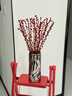 九月生银柳真花30支年宵花干花礼盒新年装饰摆件鲜切室内花卉60cm不含瓶 实拍图