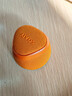 索爱（soaiy）M3蓝牙音箱磁吸无线音响浴室小钢炮户外室内迷你音箱手机支架防水便携喇叭磁吸音 霞光橙 实拍图