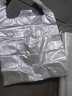 绿橙 白色透明塑料袋 加厚款食品袋背心袋手提袋外卖打包袋收纳袋一次性购物袋33*52 实拍图