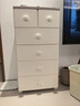 京东京造 馥芮白抽屉式收纳柜特大号五斗柜客厅卧室 5层60宽 实拍图