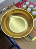 【韩剧同款】加厚不锈钢干锅海鲜锅火锅金色平底浅锅双耳锅泡面锅 单人款19cm【金色】双柄汤锅 实拍图