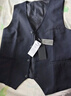 海派浩宇 西装马甲男修身商务正装马褂无袖高级感西服马夹背心职业装坎肩 黑色马甲 3XL (185) 推荐72-78KG 实拍图