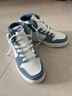 回力男鞋冬季高帮运动鞋2025新款空军一号鞋子男百搭增高减震板鞋男 白蓝色 42 男款 实拍图