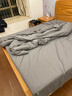 京东京造 悦柔床单单件 120g加厚耐用 A类磨毛床罩 230x250cm 科技灰 实拍图