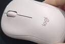 罗技（Logitech）M221轻音鼠标 无线鼠标 办公鼠标 对称鼠标 带无线微型接收器 茱萸粉 实拍图