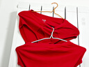 宜而爽【3条装】红色男士内裤100%纯棉罗纹三角裤男中高腰大码短裤衩 实拍图