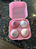 优家（UPLUS）草莓慕斯美妆蛋化妆蛋彩妆不吃粉化妆粉扑4个【多巴胺款】 实拍图
