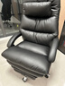京东京造Z8老板椅真皮椅躺椅 人体工学椅办公椅子电脑椅 头层牛皮 经典黑 实拍图