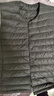 鸭鸭（YAYA）反季羽绒服男冬季轻薄羽绒背心内穿马夹男士保暖内胆薄款马甲KX 灰色 XL /180 实拍图