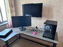 久丞家具转角电脑桌学生家用书桌双人书架一体组合桌卧室拐角L型电竞桌子 【加厚16mm桌面】灰橡木左转角 160x100x74cm 实拍图