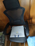 锦汐 电脑椅家用办公椅子靠背人体工学椅学习转椅老板座椅游戏电竞椅 【可后躺+踏脚+乳胶】黑框黑网 实拍图