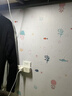 仓藏自粘防水防潮纯色壁纸白色卧室出租房墙面背景墙壁墙贴纸遮丑防霉 实拍图
