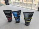 欧莱雅男士控油炭爽双效洁面膏100ml洗面奶收缩毛孔清洁专用护肤品新年 实拍图