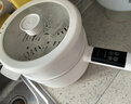 SuperBaby电煮锅电奶锅电锅一体多功能锅陶瓷釉不粘锅辅食锅学生宿舍泡面小电锅2-3人用2L容量 2L 香槟白-微电脑款 实拍图