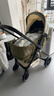 InnoTruth轻羽婴儿车睡篮推车二合一0-3岁用折叠轻便可坐可躺带减震新生儿 4代青芥绿【二合一】推车+睡篮 实拍图