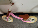 飞鸽（FG FLYING PIGEON）儿童平衡车2-6岁儿童滑步车宝宝平衡车儿童车带脚踏儿童滑行车 12寸 高配公主粉 |充气轮+大礼包 实拍图