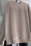 凡客诚品vancl官方店230g纯棉男士长袖T恤休闲圆领男士 杏色 L 实拍图