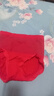 高腰无痕舒适收腹裤蚕丝底裆轻塑裤塑身提臀内裤女 红色 2XL 【140-160斤】 实拍图