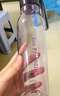 乐扣乐扣（LOCK&LOCK）ECO户外运动水杯户外便携塑料水壶男女学生杯子550ML紫色 实拍图