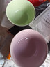 多彩南瓜米饭碗4.5英寸碗碟套装家用陶瓷餐具釉下彩菜盘碗盘套装 马卡龙4.5英寸碗2只装【随机色】 实拍图