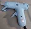 得力（deli）热熔胶枪家用儿童款手工制作快速加热熔胶高粘胶枪天蓝色带胶棒 实拍图