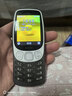 诺基亚（NOKIA）3210 4G 移动联通电信广电全网通 2.4英寸双卡双待 直板按键学生功能机备用手机黑色 实拍图