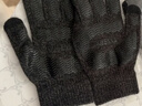 南极人毛线手套男女冬季保暖骑行手套滑雪手套触屏加厚全指半指防风手套 实拍图