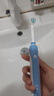欧乐B（Oral-B）电动牙刷成人P4000深度清洁牙龈按摩3D声波旋转摆动P系列圆头送男友送女友情侣送礼七夕节礼物 P4000 魅力蓝（2刷头+4大模式） 实拍图