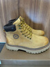 骆驼（CAMEL）王俊凯同款马丁靴高帮秋户外工装大黄靴男 GE122W7757T 金黄 38 实拍图