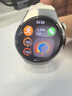 华为（HUAWEI）手表WATCH 5【咨询享优惠】智能运动健康eSIM独立通话血氧呼吸体温监测风险评估男女士朋友4Pro 42mm金星白丨白色素皮复合表带【皮表带+贴膜】 实拍图