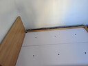 全友家居 北欧原木风板式床1.2x2米次卧学生单人床简约现代家用木板床 实拍图