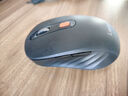 联想（Lenovo） 无线蓝牙双模鼠标 便携办公鼠标 人体工程学设计 适用台式机一体机笔记本平板 Howard黑色 实拍图