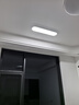梵季走廊过道灯简约现代阳台入户玄关灯衣帽间北欧极简长条吸顶灯 白色80CM（三色变光36W） 实拍图