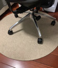 七七家圆形转椅地垫地毯卧室办公电脑椅垫子脚垫吊篮书房滚轮防滑垫子 实拍图