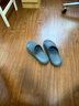 京东京造【3.5cm踩屎感】eva厚底拖鞋男士防臭休闲凉拖鞋 碳灰 44-45 实拍图