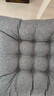 quatrefoil 坐垫加厚加宽汽车办公室座垫学生椅垫榻榻米垫子45*45cm灰色 实拍图