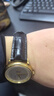 积优（JEAYOU）手表带真皮男士优原装适用天梭力洛克1853杜鲁尔速驰浪琴阿玛尼美度西铁城天王海鸥欧米茄万国女 黑色 表耳20mm；表扣18mm 不配扣 实拍图