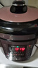 美的（Midea） 电压力锅 电高压锅 家用大容量多功能定时预约高压电饭煲电饭锅家用4-5-6人用5升6升高压快煮锅 尊贵款 行业爆款 5L 【双胆 玫瑰金】 实拍图